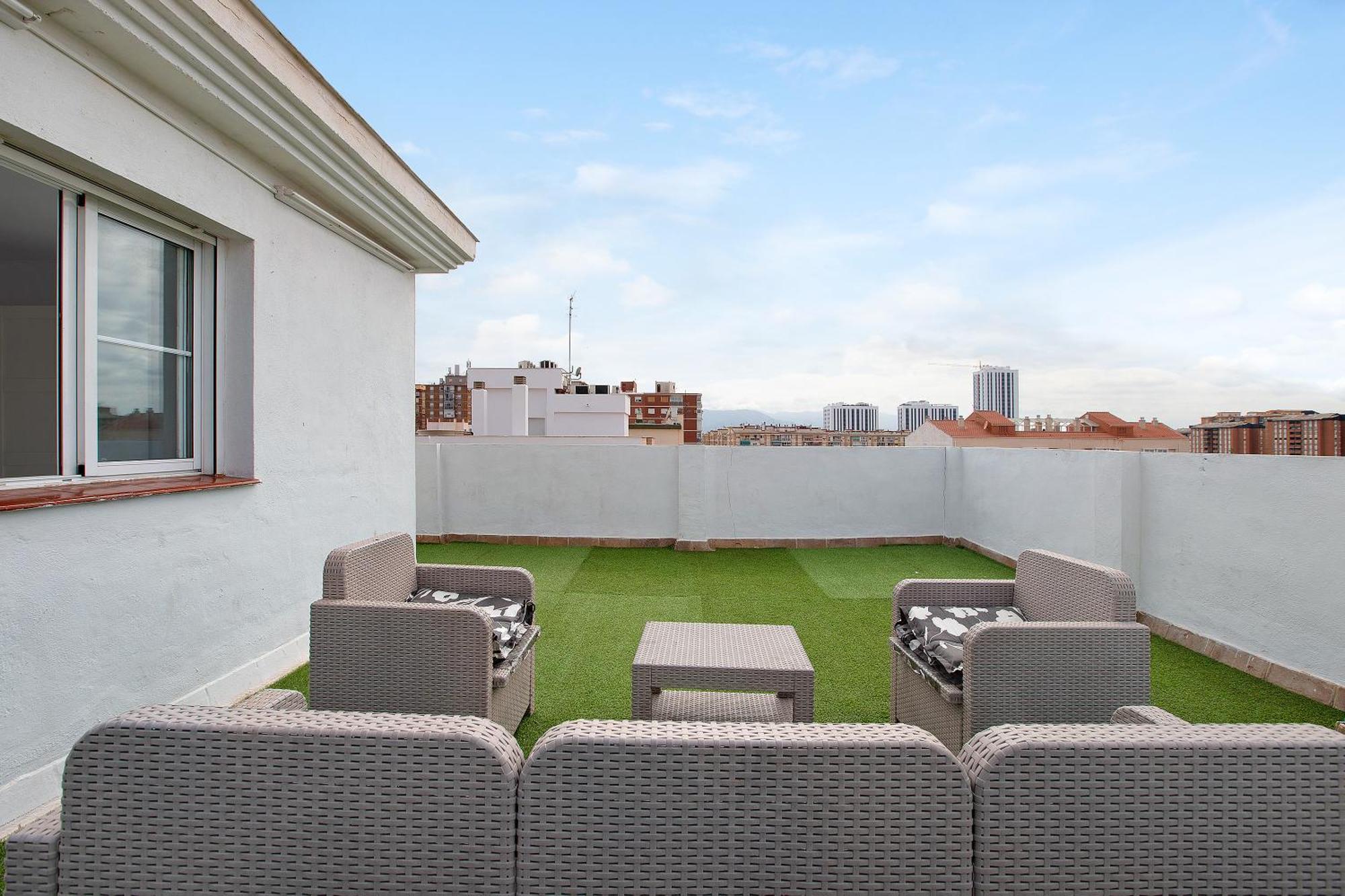 Atico Duplex En Malaga Leilighet Eksteriør bilde
