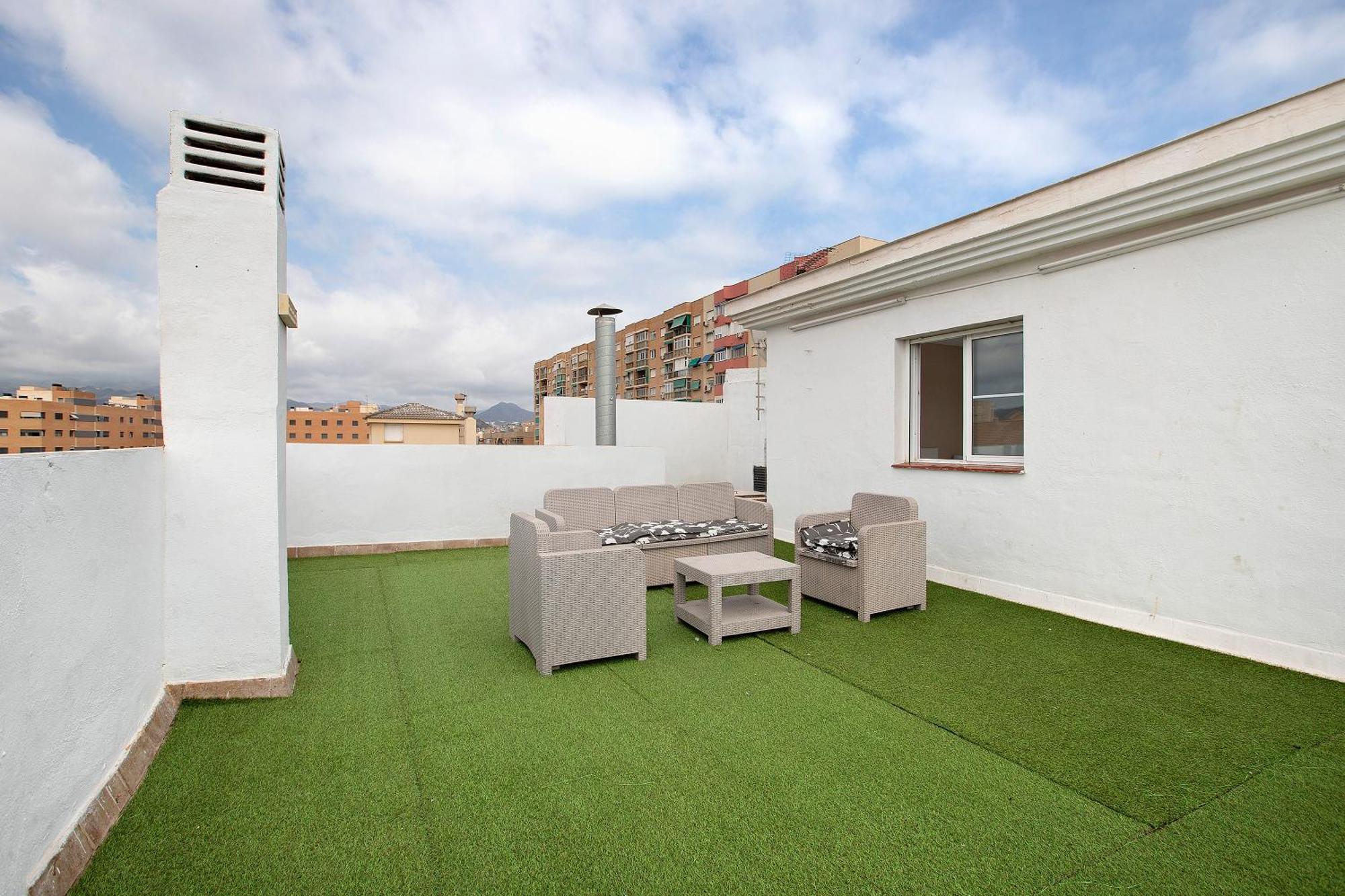 Atico Duplex En Malaga Leilighet Eksteriør bilde