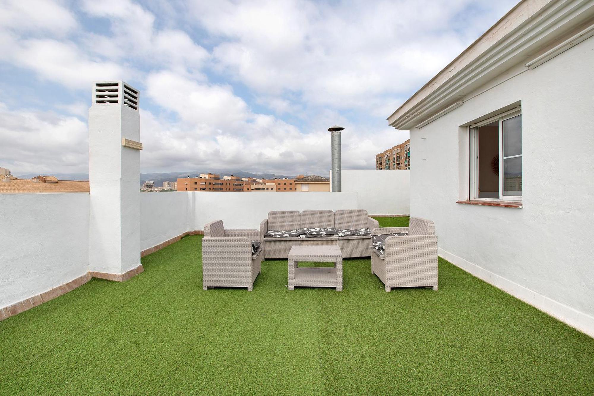 Atico Duplex En Malaga Leilighet Eksteriør bilde