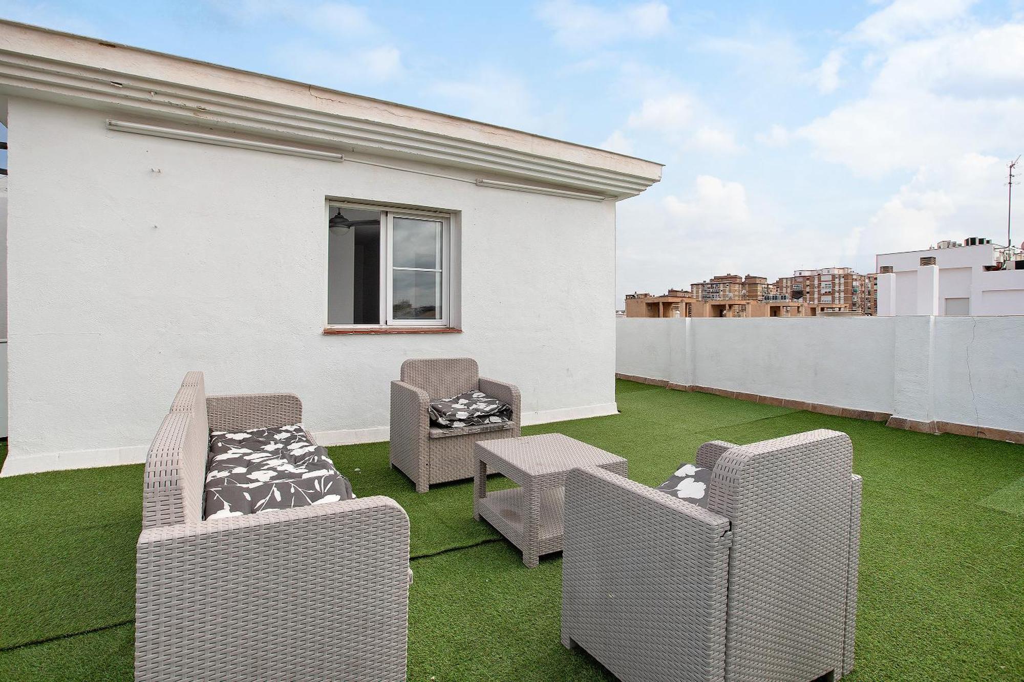 Atico Duplex En Malaga Leilighet Eksteriør bilde